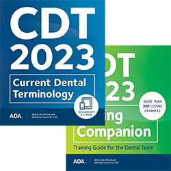 CDT 2023 Dental Coding Kit Book Cover