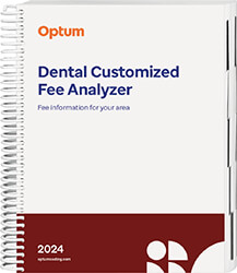 Dental Customized Fee Analyzer 2024 Book Cover