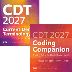 CDT 2027 Dental Coding Kit Book Cover